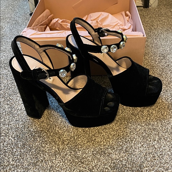 Miu Miu platform heels - Picture 2 of 13